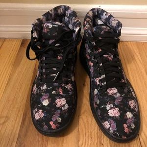 PUMA X Tabitha Simmons High top Floral Sneakers